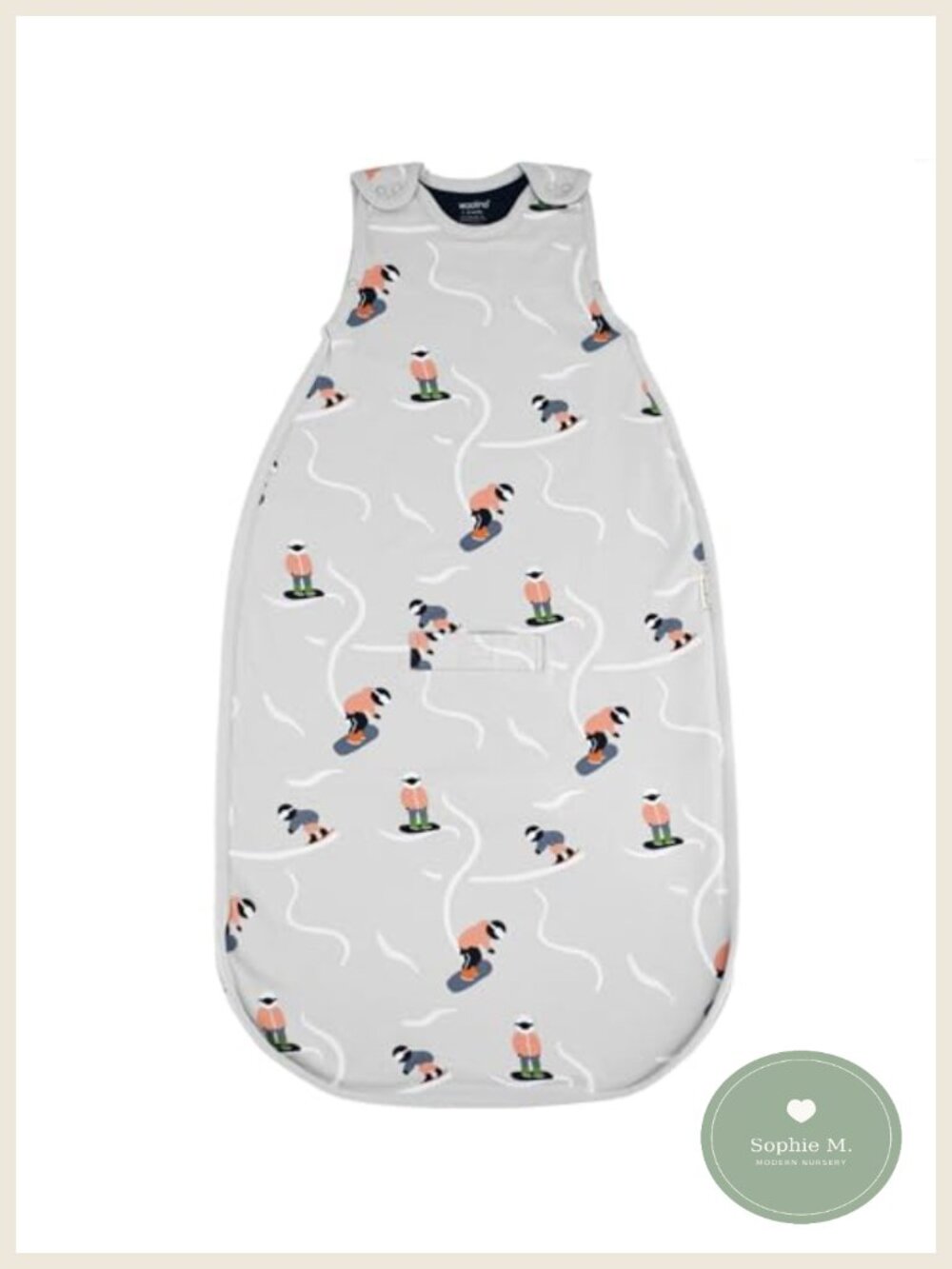 Merino Wool Organic Cotton Baby Sleep Sack Wearable Blanket Universal Size